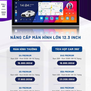 Màn Hình Android OLEDPRO Premium 12.3 inch 2022 2.daitinauto bao gia man hinh oledpro
