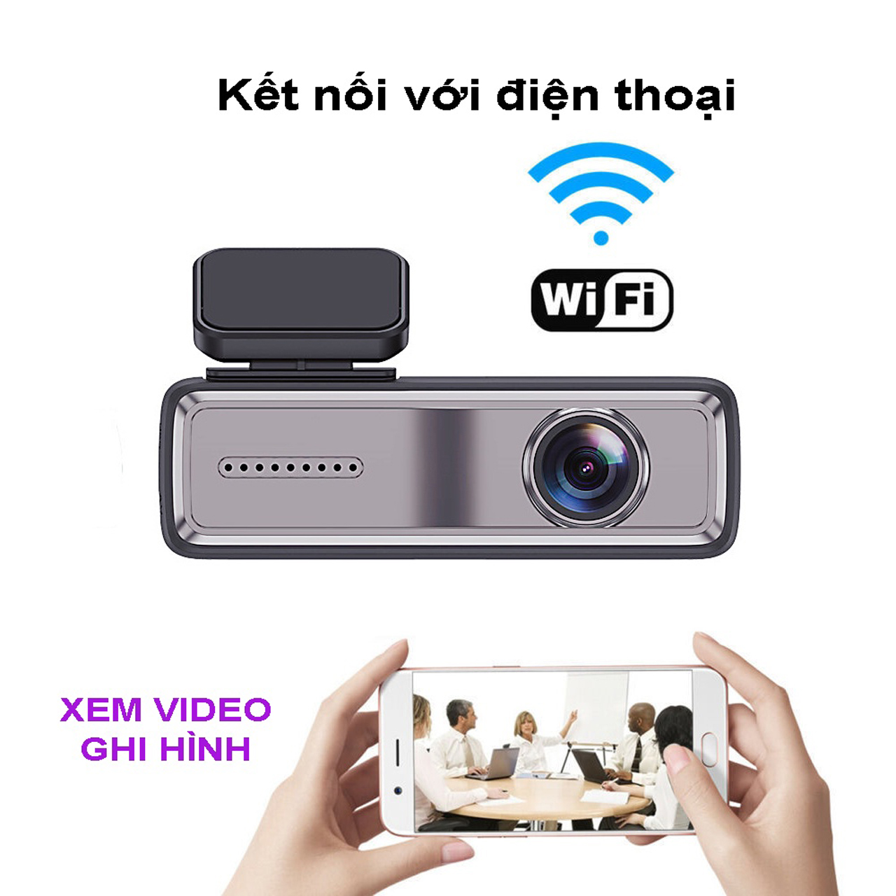 CAMERA HÀNH TRÌNH V8 FULLHD 1080P KẾT NỐI WIFI VỚI ĐIỆN THOẠI VÀ MÀN HÌNH ANDROID Camera hanh trinh v8 1