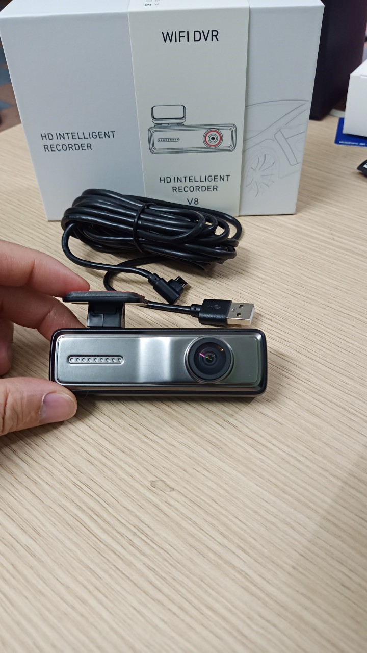 CAMERA HÀNH TRÌNH V8 FULLHD 1080P KẾT NỐI WIFI VỚI ĐIỆN THOẠI VÀ MÀN HÌNH ANDROID Camera hanh trinh v8