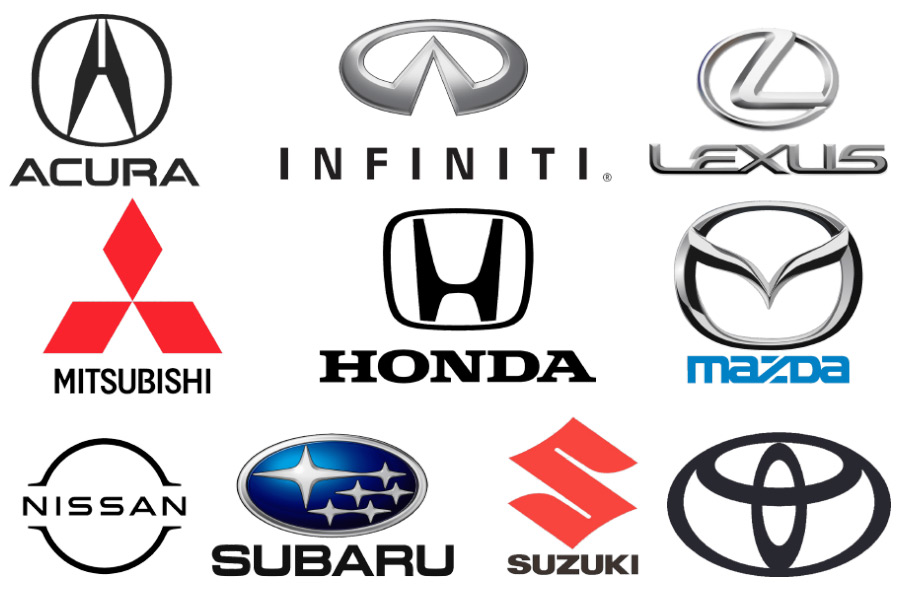 dai tin auto tong hop cac dong xe o to cua nhat ban