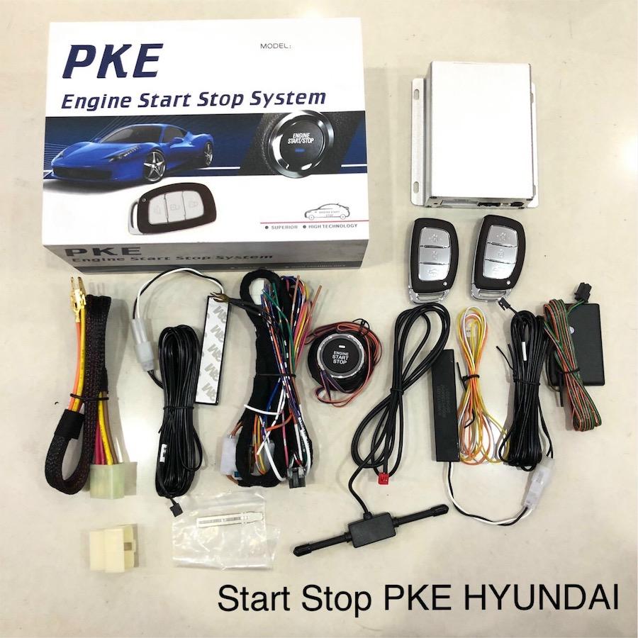 Bộ START STOP SMARTKEY ĐỀ NỔ TỪ XA PKE CHÍNH HÃNG LẮP MỌI XE start stop pke hyundai